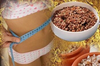 Aturan pikeun nuturkeun diet Buckheat pikeun leungitna beurat