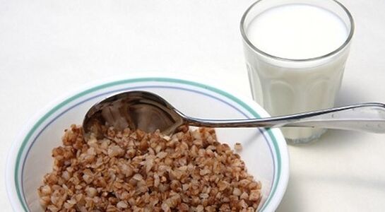 Diét kalayan soba sareng kefir