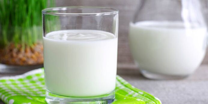kefir salaku dinner pikeun leungitna beurat